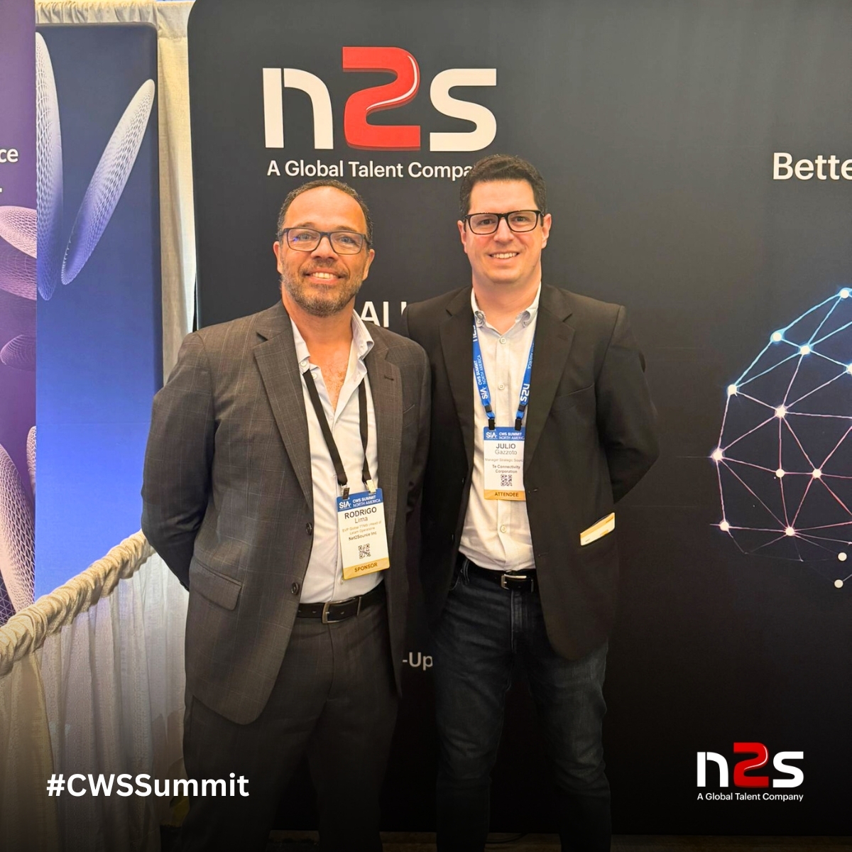n2s_global's tweet image. Day 2 at Staffing Industry Analysts CWS Summit North America 2025, A Powerful Finish!
This isn’t the end, it’s the beginning of new partnerships, bold initiatives, and meaningful change. Let’s keep the momentum going!
#SIACWSSummit #Net2Source #FutureOfWork #InspiringConnections