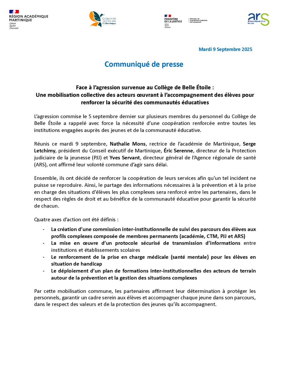 Académie de Martinique tweet media