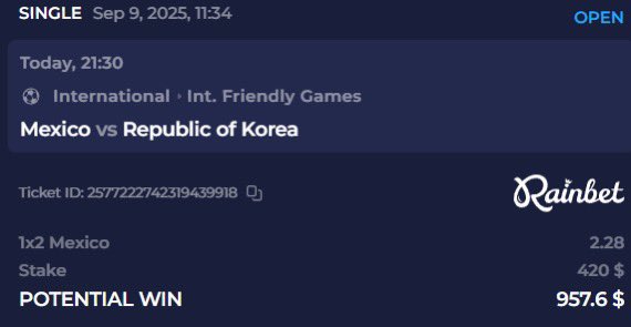 Mexico for the win tonight against South Korea…

😏🇲🇽