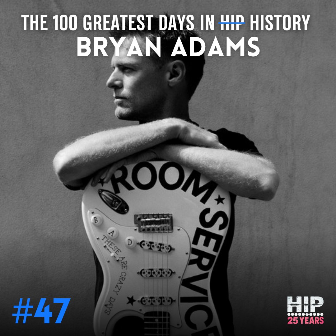 HIPVideoPromo's tweet image. #HIP100alert ..Some memories stick forever. On July 1, 2005, we promoted Bryan Adams’ “This Side of Paradise,” and as part of that campaign, we found ourselves at the BlueClaws stadium in Ocean County, watching him share the stage with Def Leppard... #25YearsofHIPVideoPromo