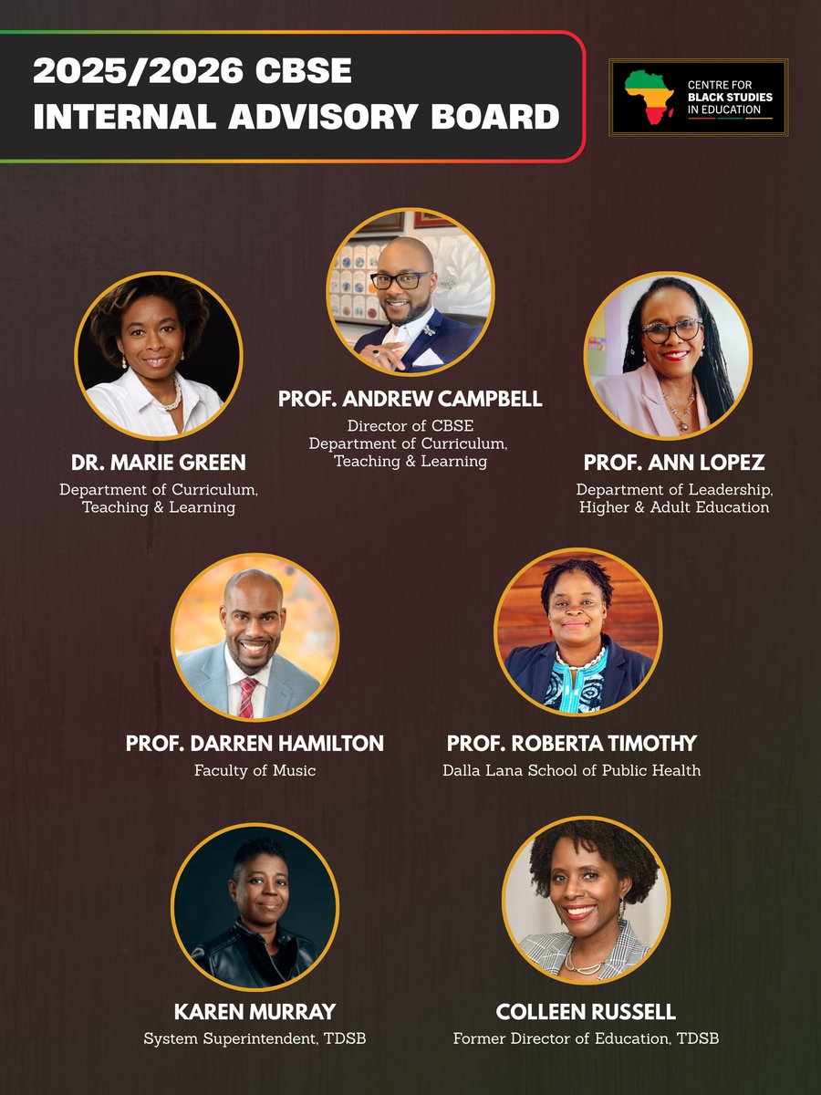 Centre for Black Studies in Education OISE UofT tweet media