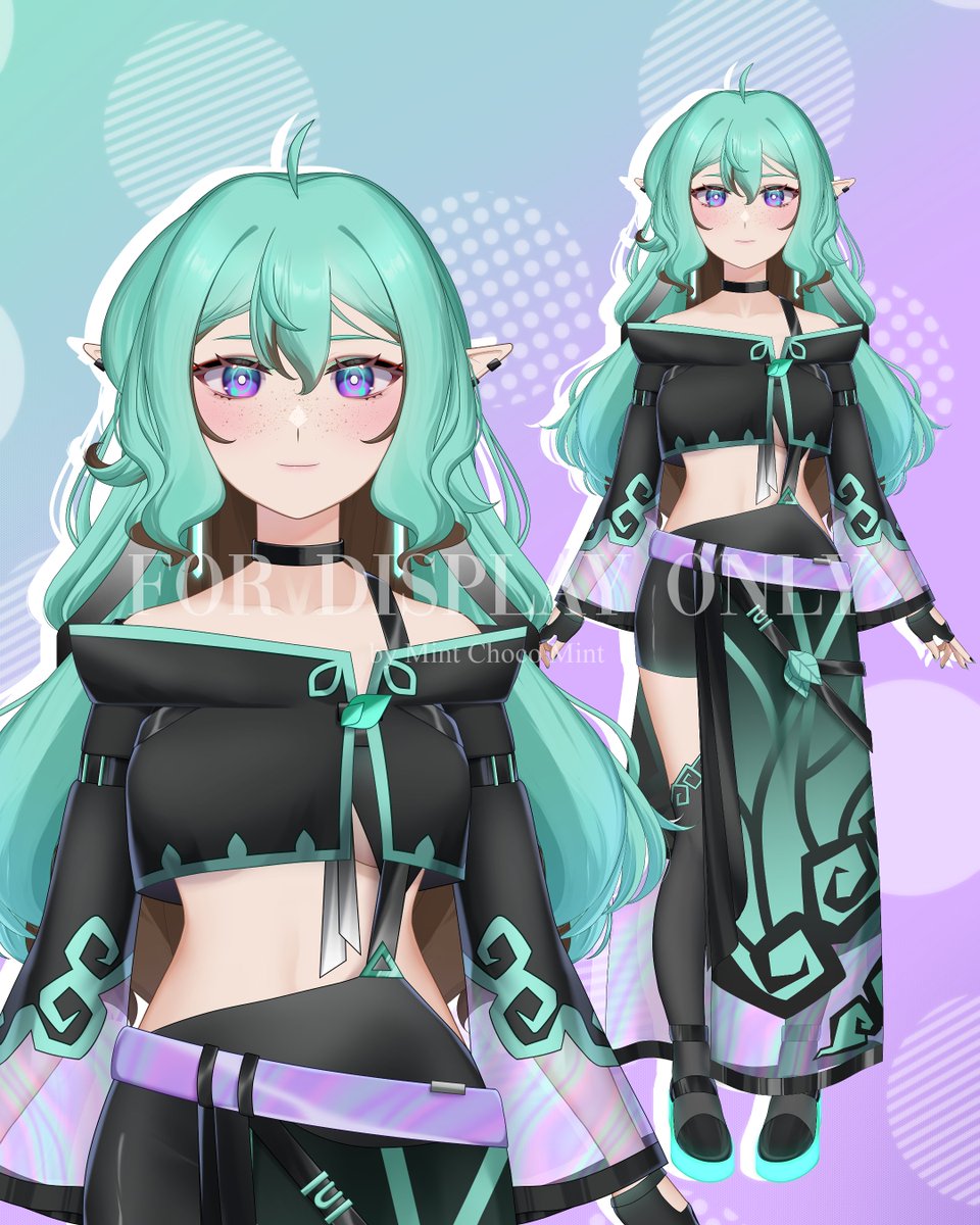 Hoja! Aquí mi hojita para referencias 🌱
Mi modelo 2.0 que algún día vera la luz ;o;