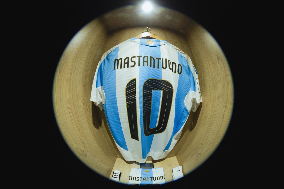 ¡¡ATENCIÓN!! LA 10 DE LA SELECCIÓN ARGENTINA ANTE ECUADOR LA USARÁ FRANCO MASTANTUONO.

📸 <a href="/Argentina/">🇦🇷 Selección Argentina ⭐⭐⭐</a>