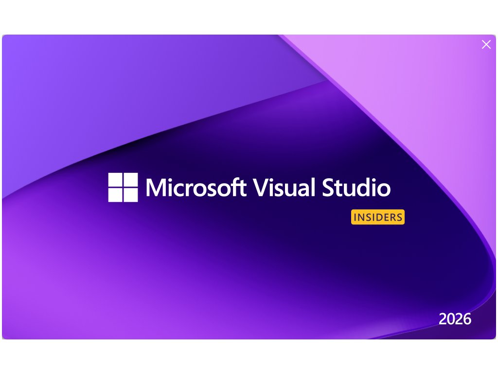 madonomori's tweet image. 「Visual Studio 2026 Insiders」が登場 ~AI開発を統合した「Visual Studio」次期版/軽快な動作、無料で使える「Community」エディショ… forest.watch.impress.co.jp/docs/news/2046…
