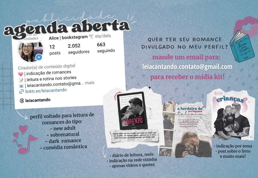 Alice 📖 agenda aberta tweet media