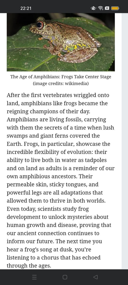 Lol Rob the retard globe earther actually believes his relatives used to be frogs lol...
Imagine believing if you traced back your family tree they was frogs hopping about on the river bank...