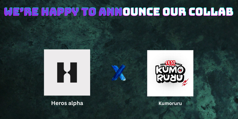 We're happy to announce our collaboration with <a href="/kumoruruNFT/">Kumoruru</a> 

join our discord for raffles  discord.gg/herosalpha