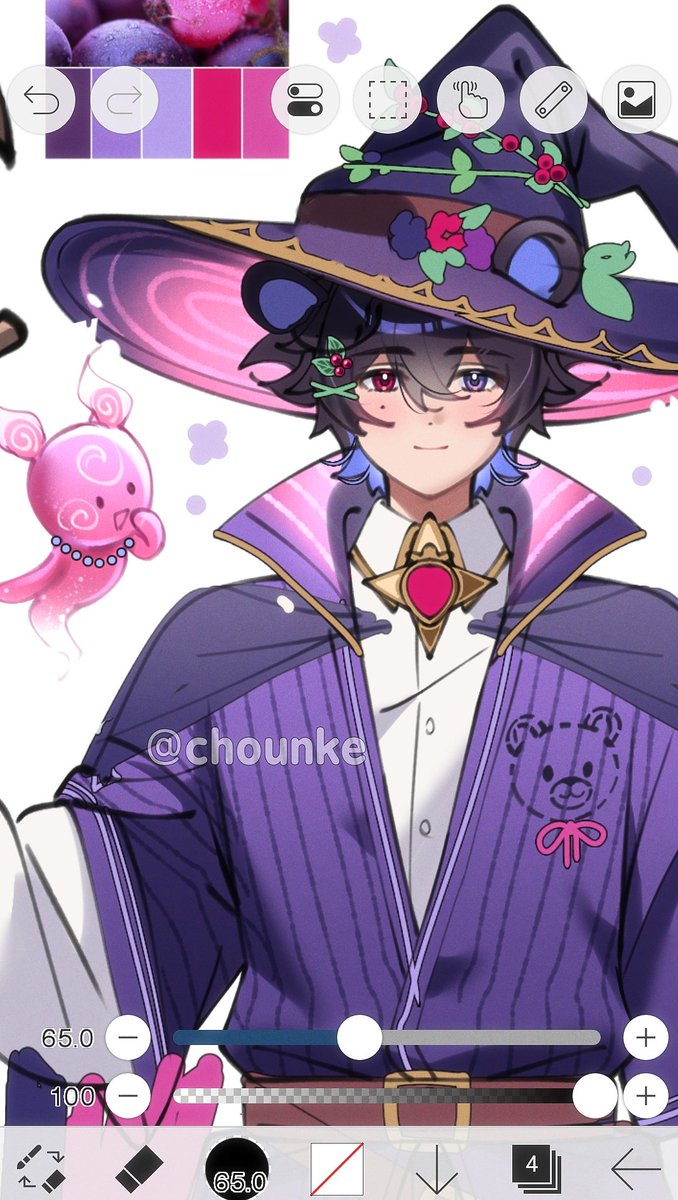 [wip] berry bear witch🐻🍇🍓