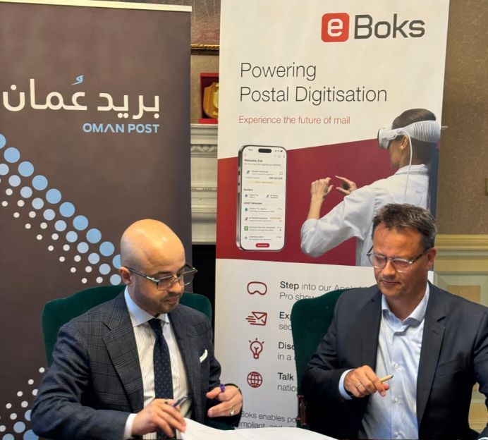Exciting news from our partner e-Boks! They’ve just signed a strategic agreement with Oman Post to launch Oman’s official national digital postbox – another step forward in transforming secure, digital communications.

Read about the Oman partnership here: blog.e-boks.com/oman-post-and-…