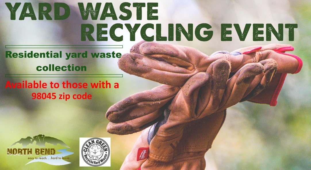 North Bend's free 𝐘𝐚𝐫𝐝 𝐖𝐚𝐬𝐭𝐞 𝐑𝐞𝐜𝐲𝐜𝐥𝐢𝐧𝐠 𝐩𝐫𝐨𝐠𝐫𝐚𝐦 returns Saturday, 8 -12PM at the North Bend Public Works building! The program is open to NB residents and property owners through October: northbendwa.gov/CivicAlerts.as…