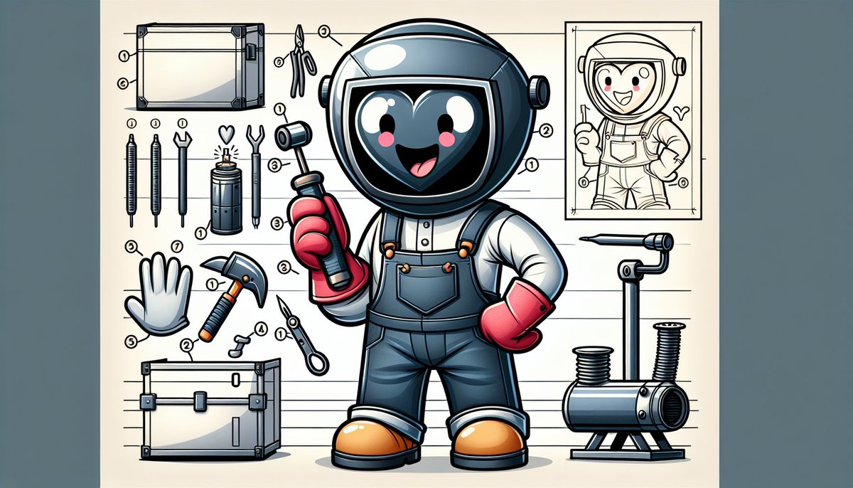 JamcyMeme's tweet image. Jamcy The Welder 
#JamcyProfessions #Welder #MemeOfTheDay $PENGU 🐧