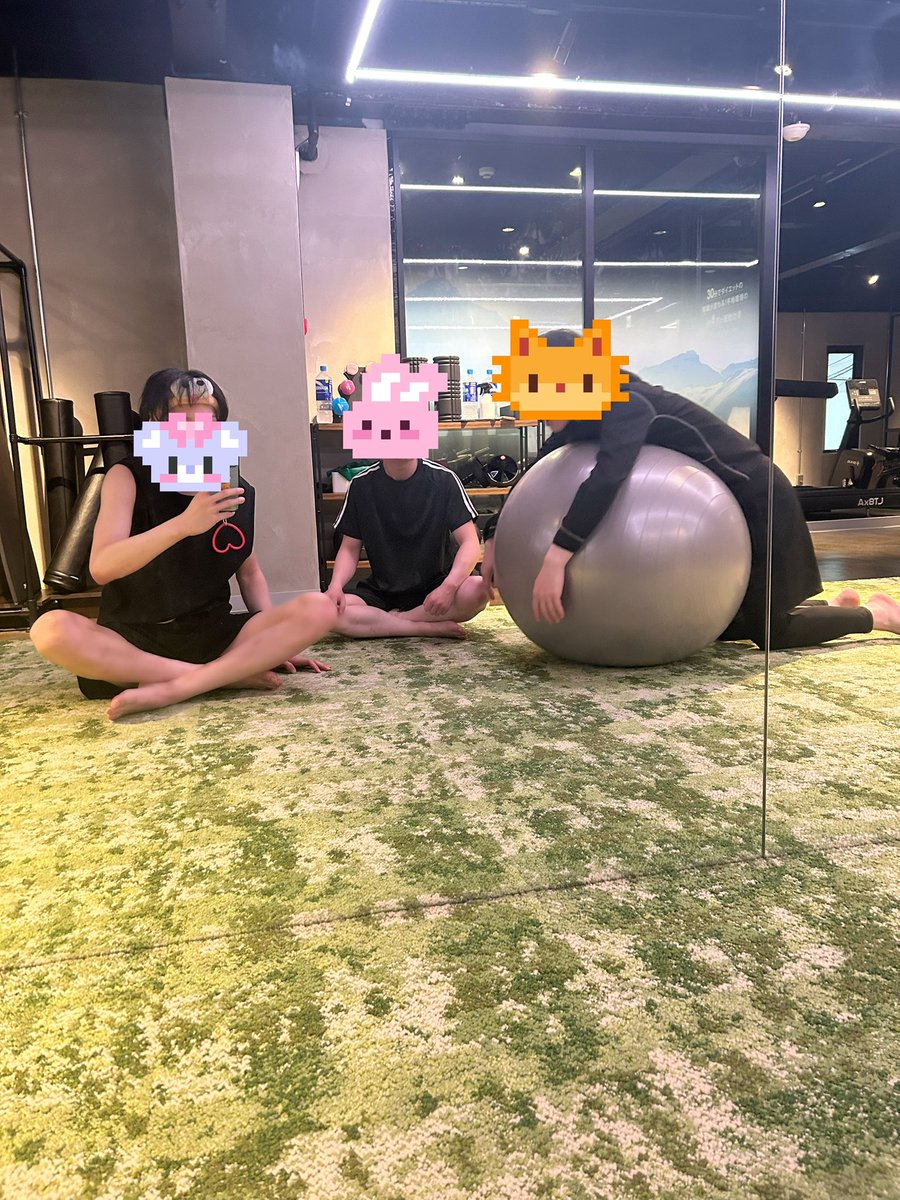 1人追加です！💪
頑張ってムキムキにしよう✨