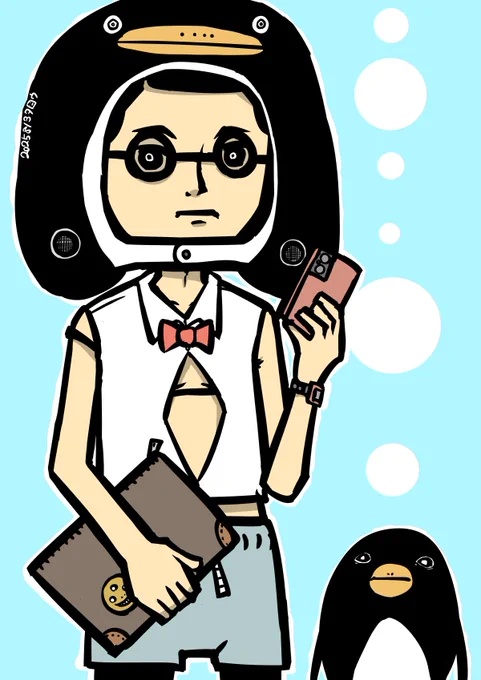 8月① 8/1〜8/4 #先月描いた絵を晒そう #DailyDrawing #イラスト