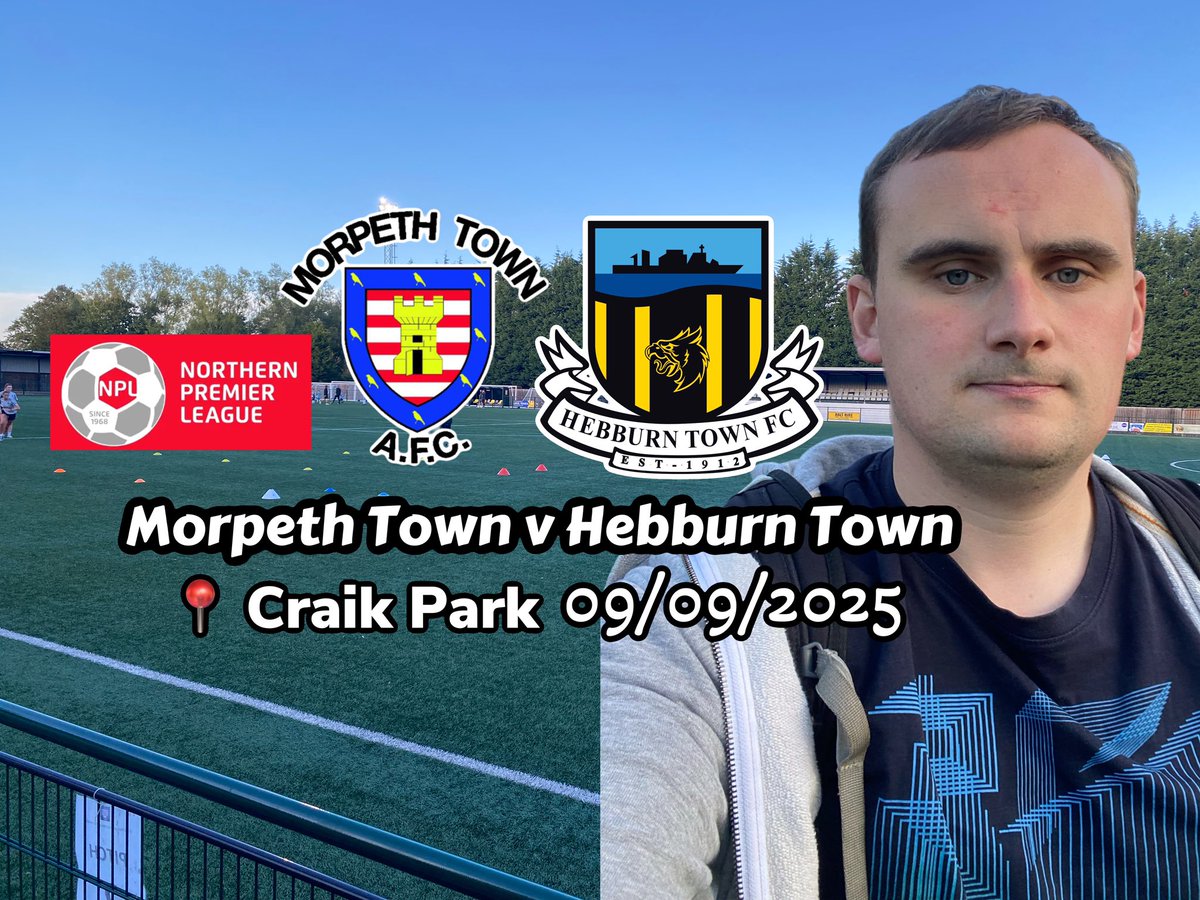 TheDB30's tweet photo. Tonight’s trip to @MorpethTownAFC v @HebburnTown which turned out to be a close run thing
#UpThePeth #WeAreHebburnTown #TheNPL @AdamGittingspt @JoeSkelton10 @Topliss94 @NonLeagueCrowd
https://t.co/K2pyKw6Dw2 https://t.co/4qAqU7J7SW