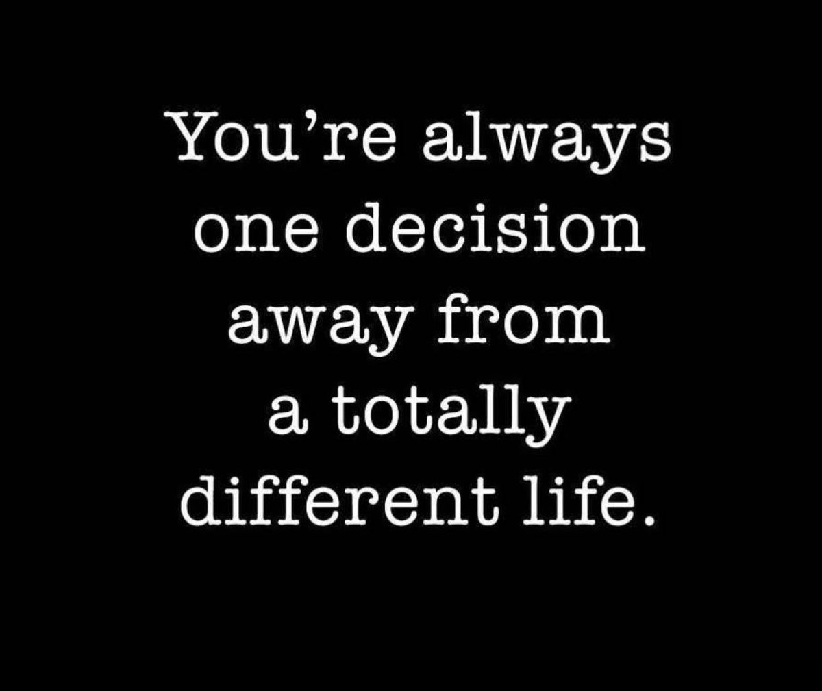 Change can happen at anytime.  

You decide.  

Your best life may just be once you step outside 
your comfort zone.  

Go for it.