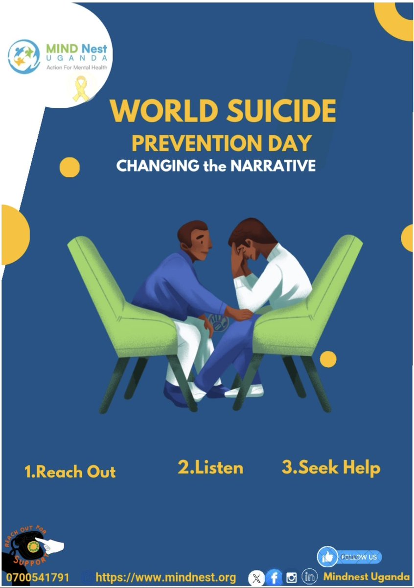 Suicide is preventable and every conversation counts.Changing the Narrative on Suicide(challenge myths, dismantle stigma and promote open, compassionate conversations about mental health and suicide prevention. This isn't just about awareness, its about transforming to save lives