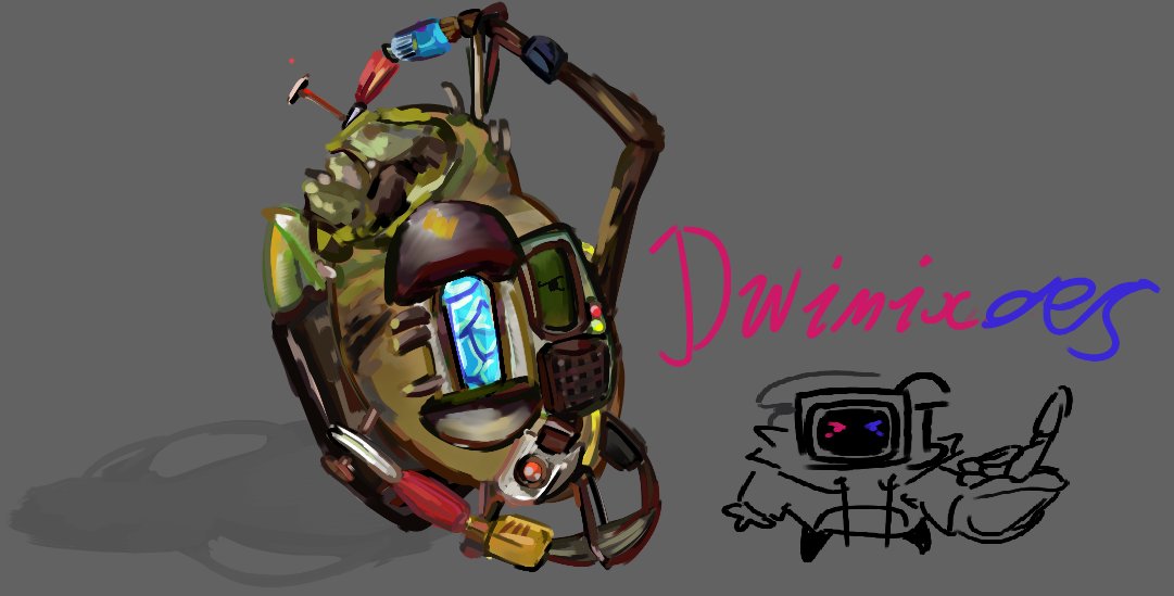 BoxoPerson's tweet image. #portal #RobotOC 
Dwimixoes