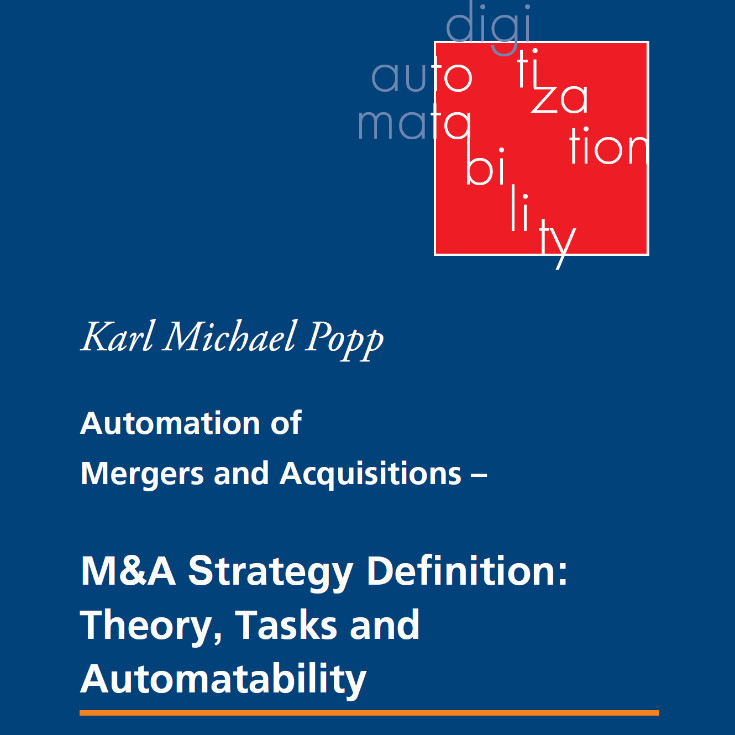 karl_popp's tweet image. “It&apos;s time for changing M&amp;amp;A forever.” This book introduces a holistic, process-oriented, analytical approach to implementing M&amp;amp;A strategy. ow.ly/faoA50Q96PG  #MandA #businessstrategy #strategicplanning
