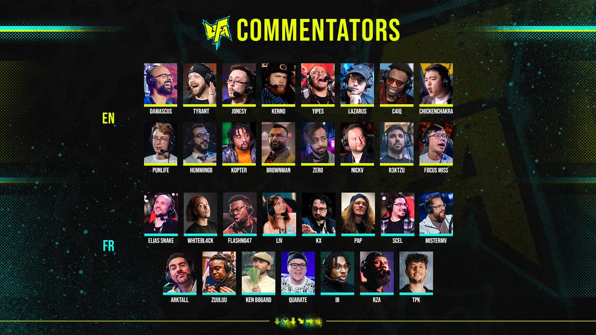 Their voices will be the standard bearers for all the intensity and excitement of this weekend.

Here are the commentators for Ultimate Fighting Arena 2025.

#UFA2025