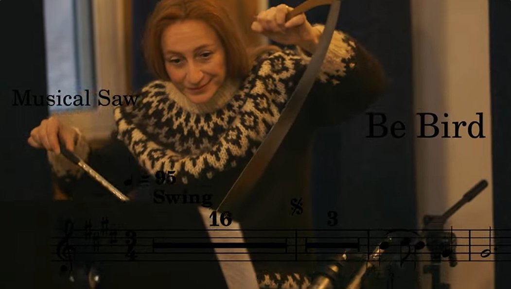 The video is out! A beautiful song by Joe Flood with yours truly on musical saw: youtu.be/UKp4kFmGA-0?si… 
#musicalsaw #singingsaw #sawlady