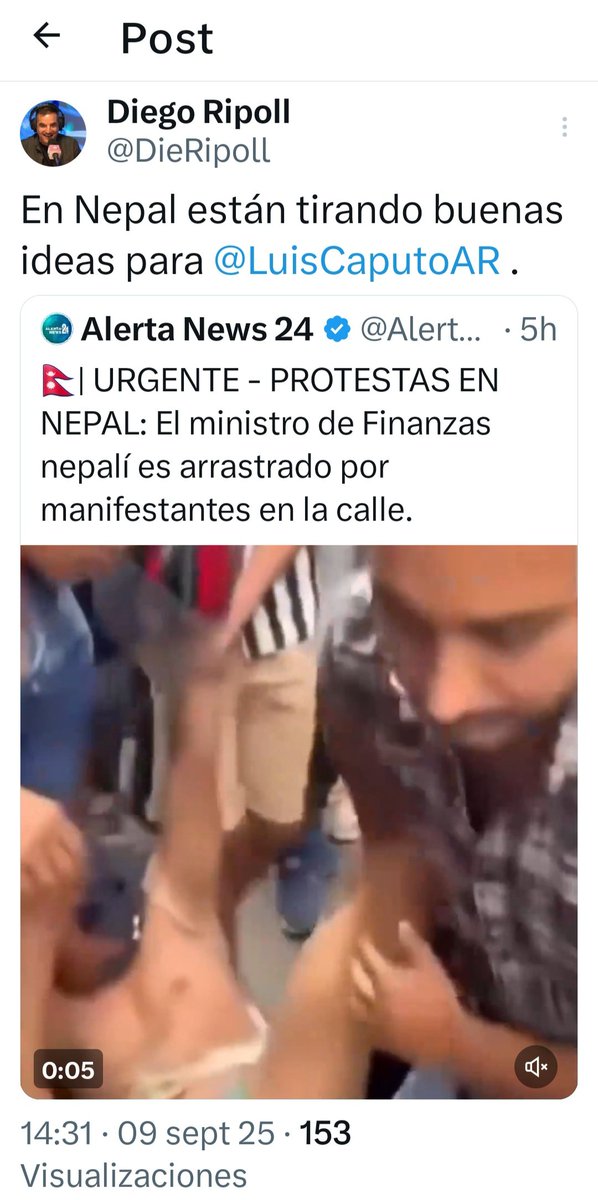 El pequeño detalle es que se lo hacen al socialismo que te gusta a vos, <a href="/DieRipoll/">Diego Ripoll</a>