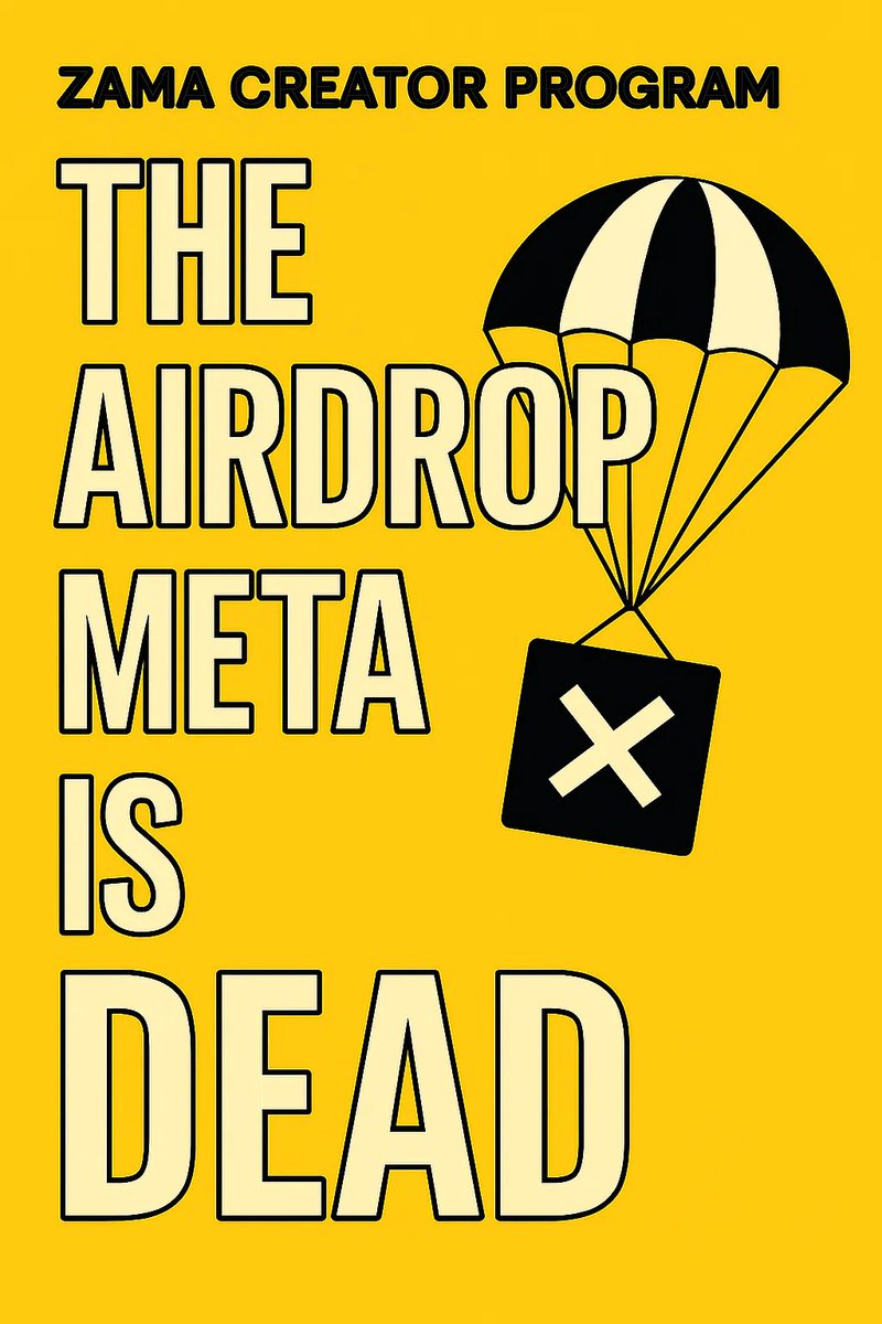 The Airdrop Meta is Dead?

The airdrop meta is fundamentally broken.
Sophisticated bot networks extract value while real creators struggle for recognition. Communities became transactional rather than collaborative. From this broken system, a new approach emerges - monthly