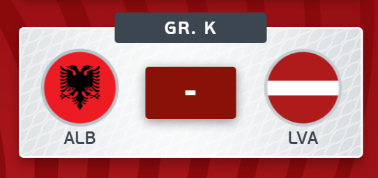 EURO2024DE's tweet photo. #WCQ Matchday! 🙌🤩🎉

🇦🇱 @FSHForg 🆚 @kajbumba 🇱🇻

#ALBLVA LIVE 👉 https://t.co/mjaA9V2mI7

#EuropeanQualifiers | @AlbanianFooty https://t.co/XoTJhgNtOF