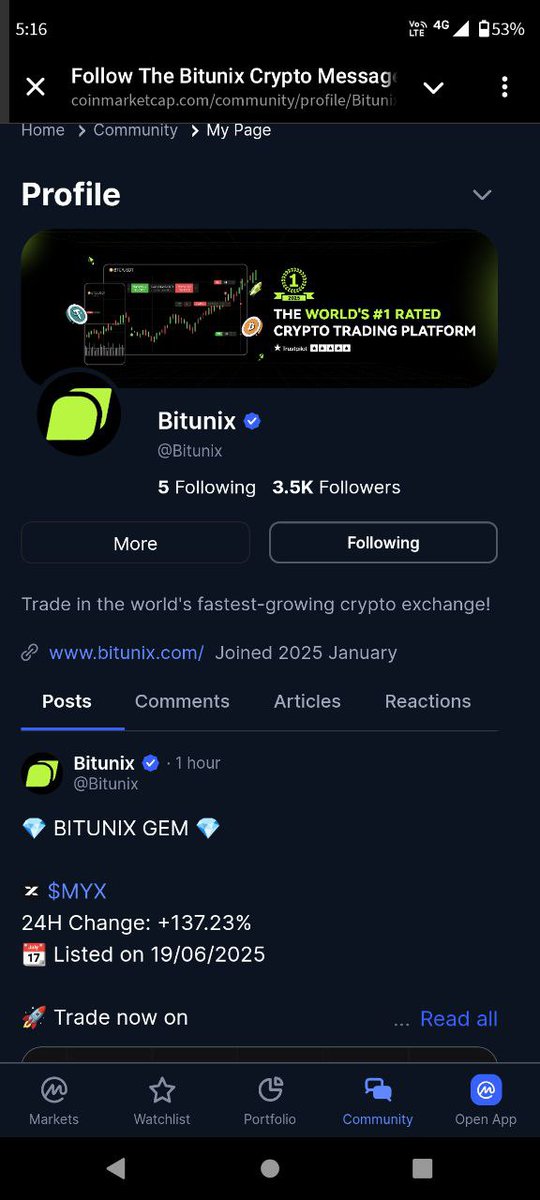 renofks12's tweet photo. @BitunixOfficial DONE ALL TASK
@grego @dystorra @theaa https://t.co/jYvjcKZcKb