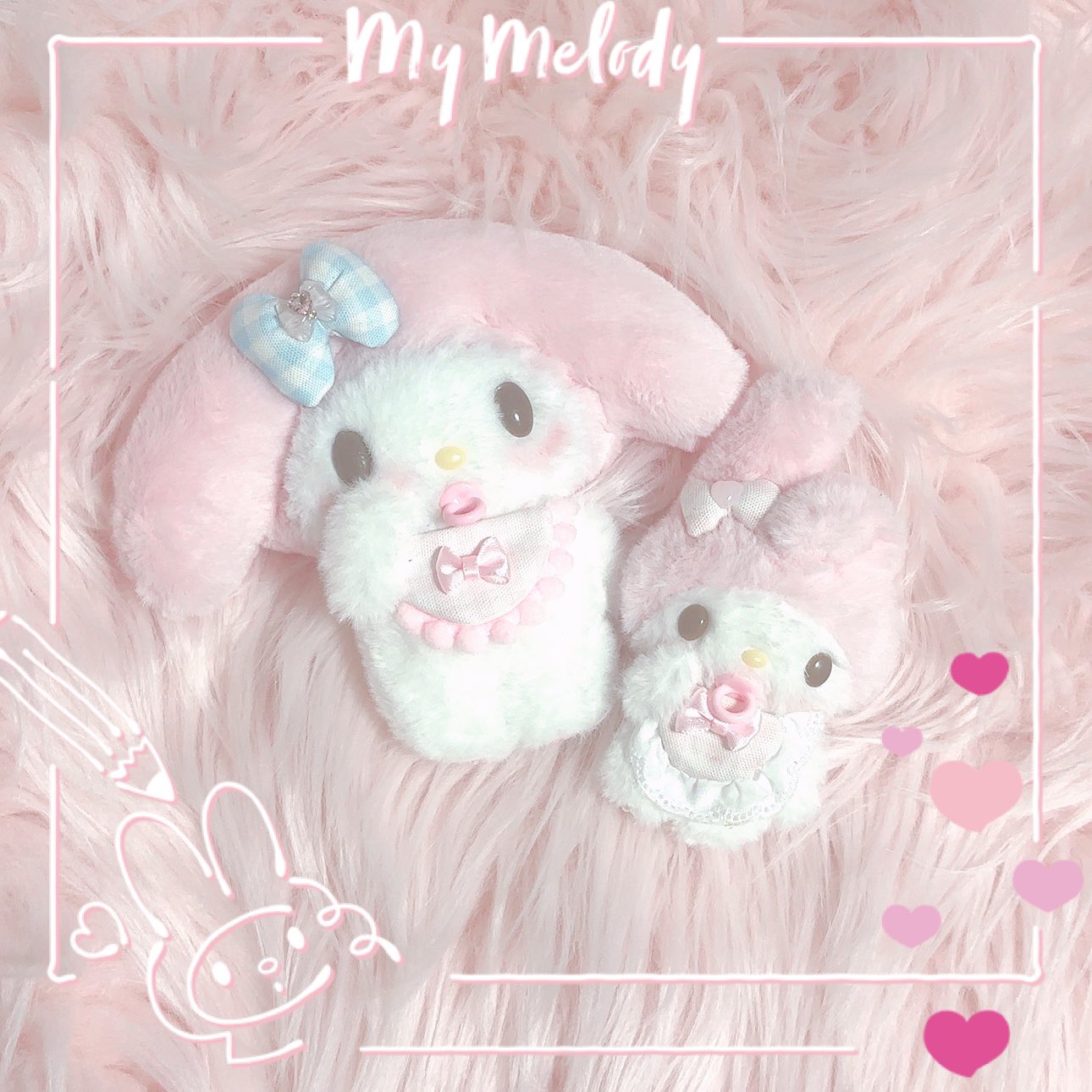 サンリオ カワスタ マイメロ ぬいぐるみ ハンドメイド 限定 カワスタ マイメロ ぬいぐるみ ハンドメイド Kawaii☆Stars