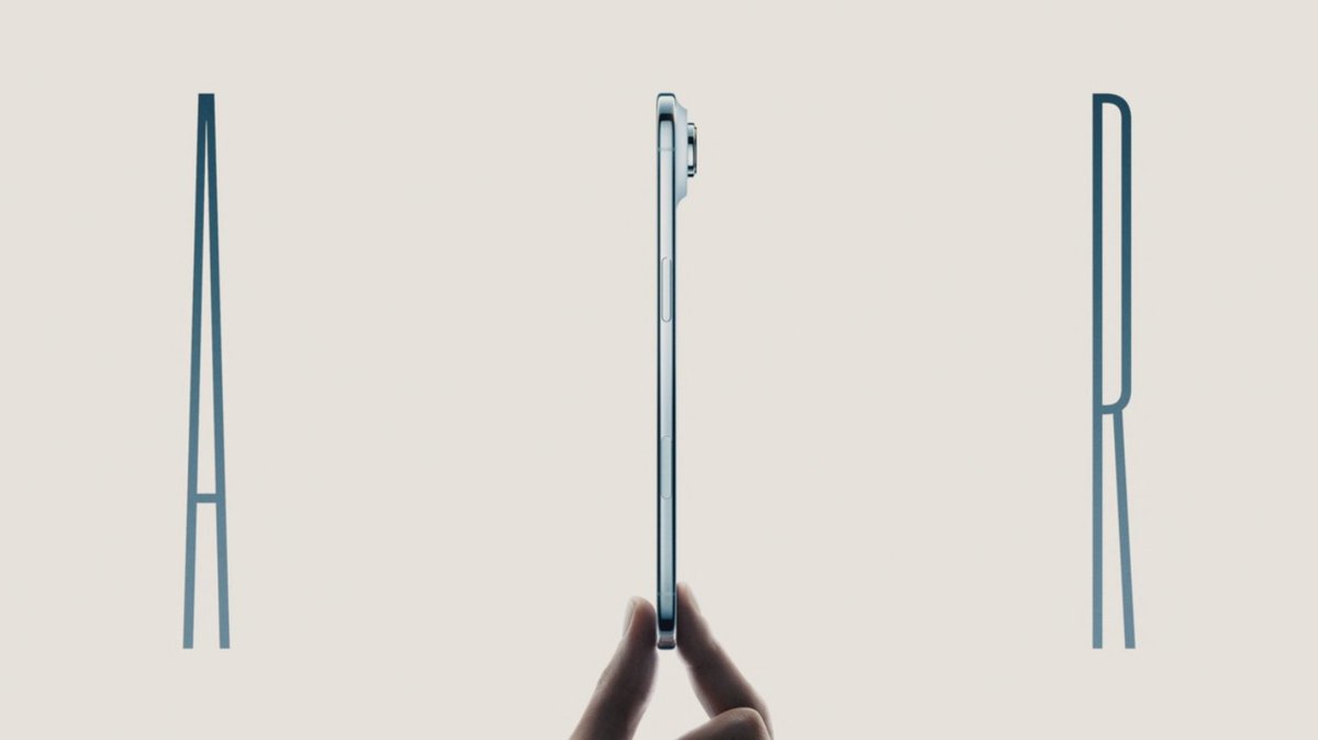juanmabernal's tweet photo. #AppleEvent📷 Este es el nuevo iPhone Air https://t.co/Ixl7gsphtT