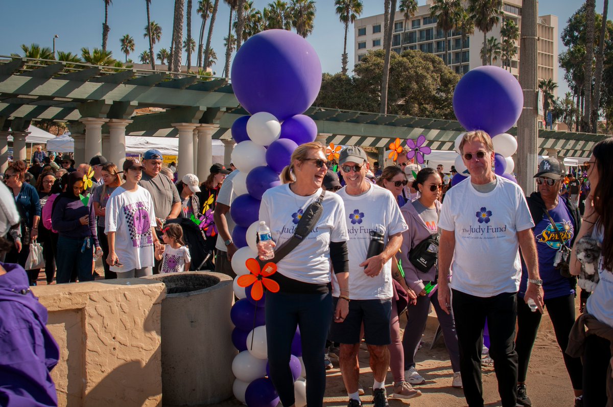 Walk with The Judy Fund family on Sunday, November 2nd!  Join us at Crescent Bay Park in Santa Monica, overlooking the beautiful Pacific Ocean, as we Walk to End Alzheimer’s. 💜
👉 Register or donate:  act.alz.org/goto/TheJudyFu…