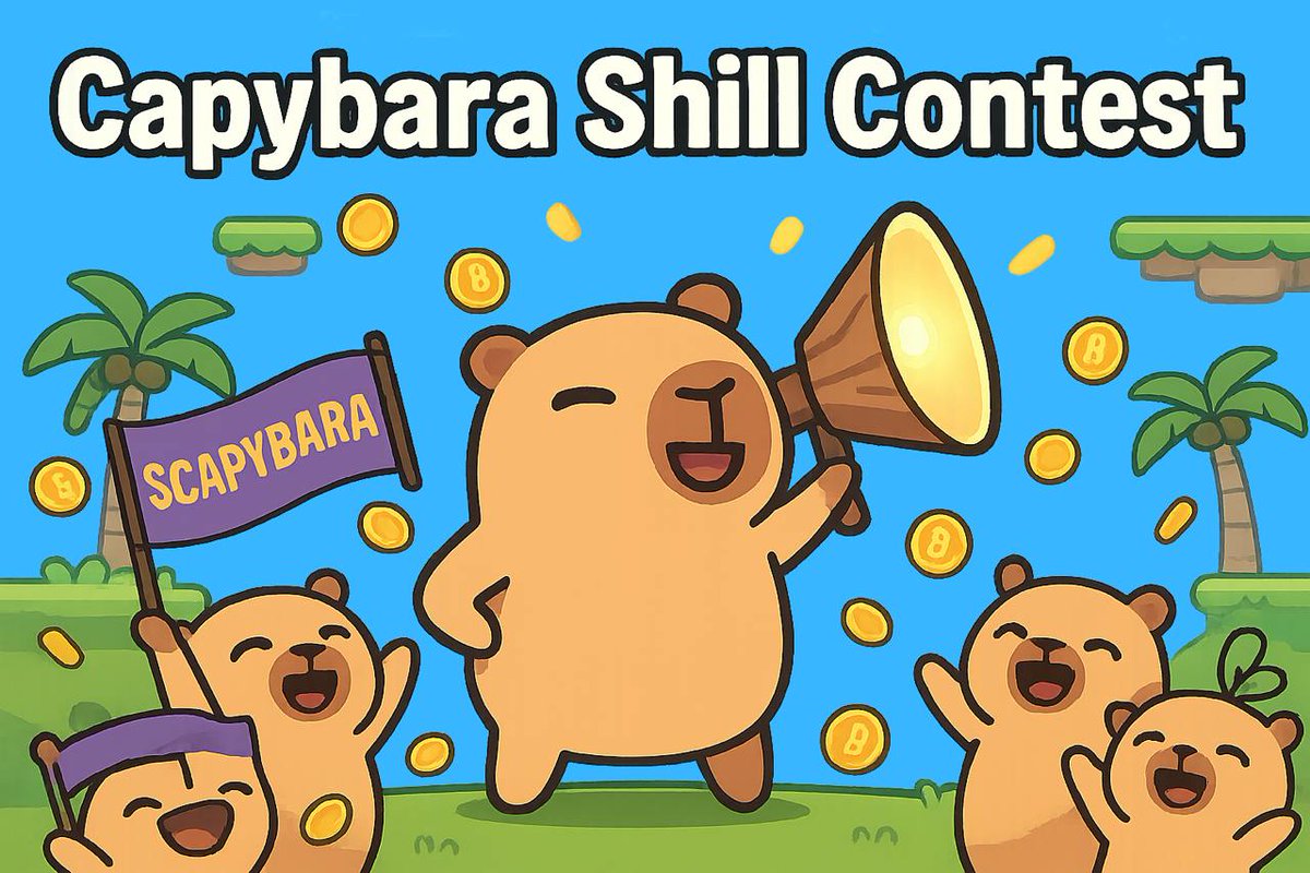 sniperthree33's tweet photo. @IcedKnife Who's ready to make some waves with $CAPYBARA? 🌊💥 This BNB Chain meme coin is creating a splash! 🚀 Don't miss the presale - max buy 0.4 BNB! #Capybara
 #BNBChain 
https://t.co/maYczqE1EQ https://t.co/JuNc720qIK