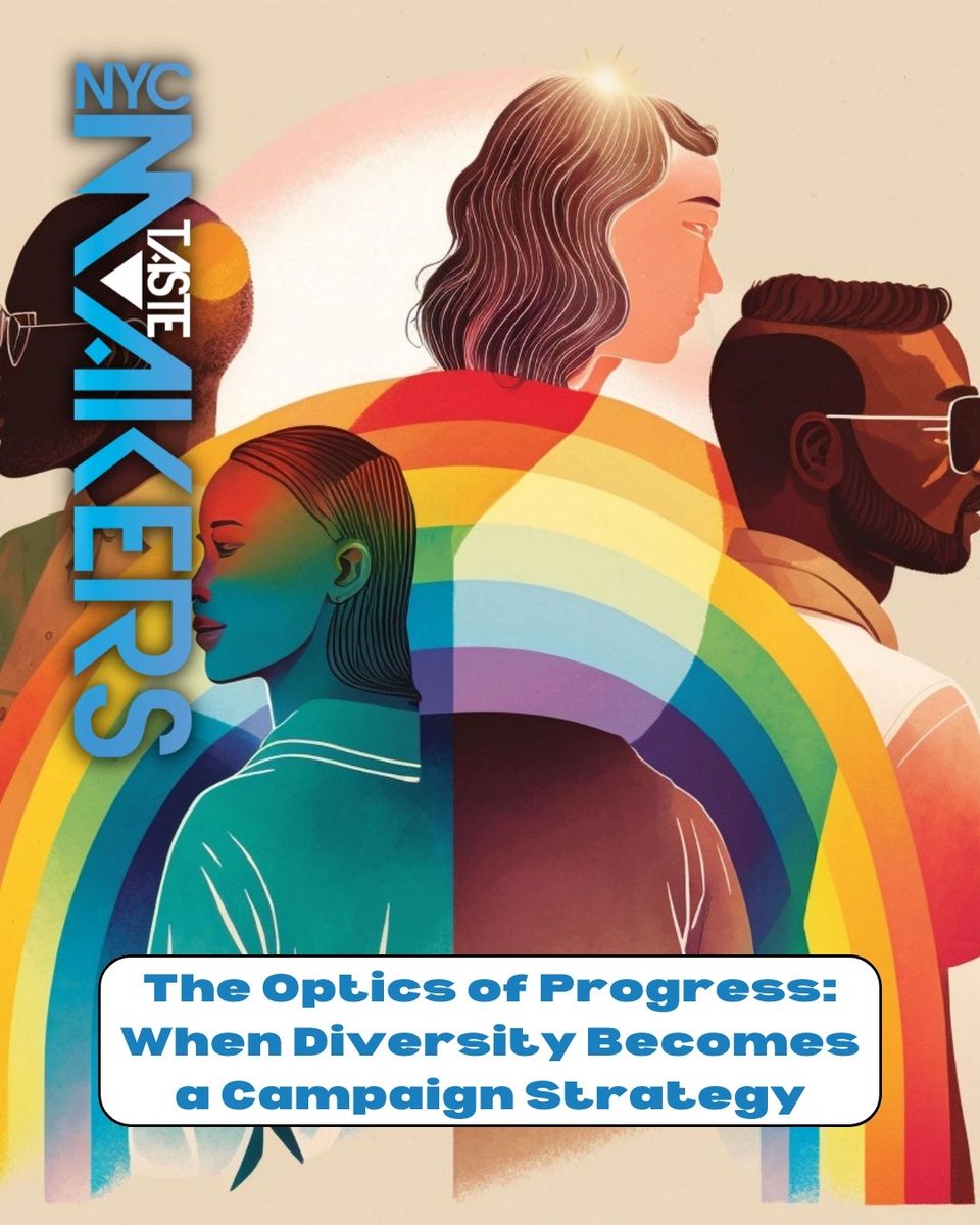 NYC_Tastemakers's tweet photo. The Optics of Progress: When Diversity Becomes a Campaign Strategy
Click Below to Read More on this Politics Op-Ed Article by Emanuel Hughes
https://t.co/QvckRASh6E
#NYCTM #NYCTastemakers #Politics #Progress #Diversity #Campaign #Strategy #SystemicIssue #SymbolicGesture https://t.co/dMfEgtGrOd