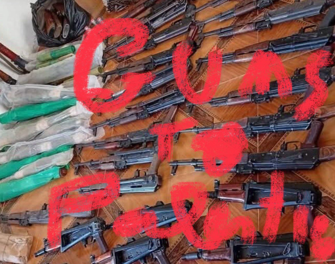 abelio's tweet image. Guns to palestine! Now!