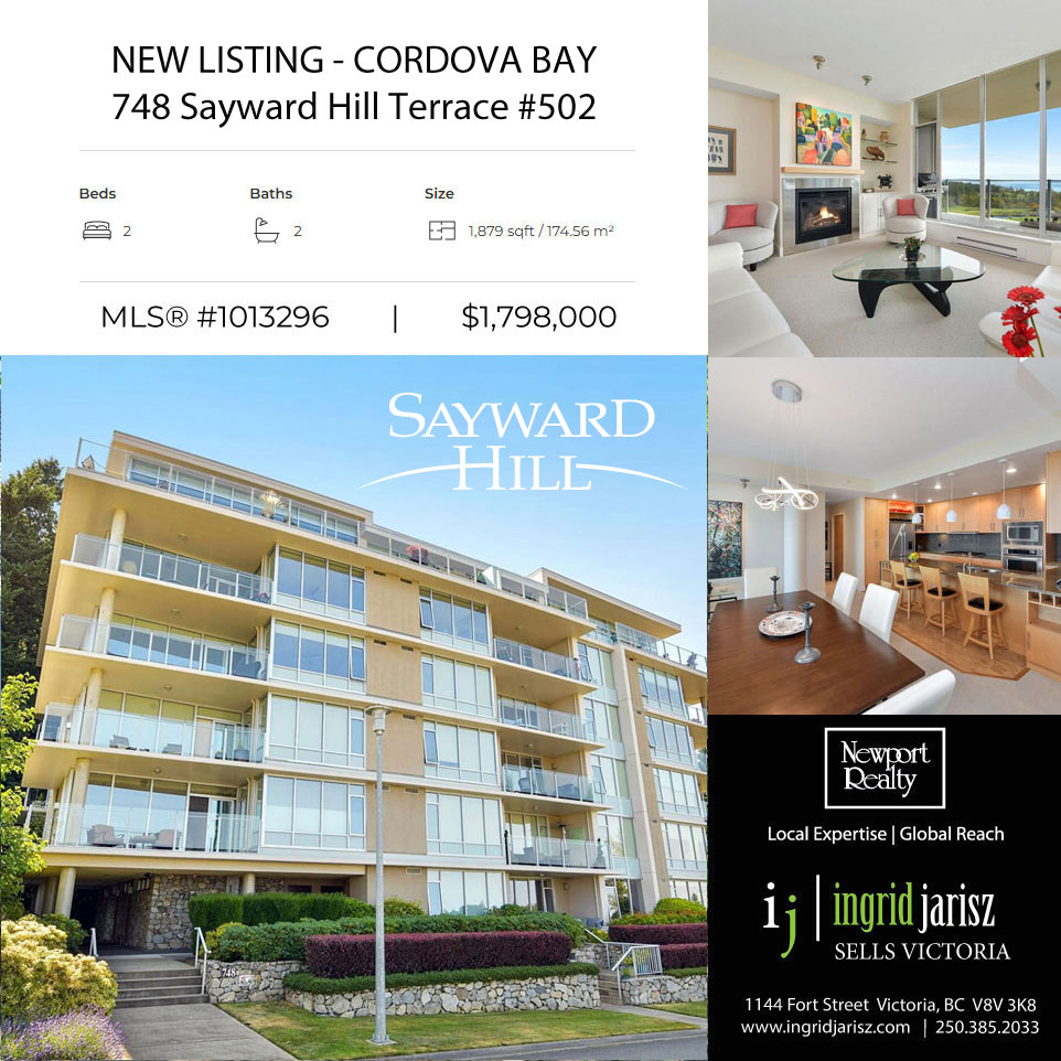 SAYWARD HILL LIFESTYLE, overlooking world-class golf at Cordova Bay, sandy beaches, walking/biking trails, Mattick's Farm shops all nearby. #cordovabay #saywardhill #realestateyyj <a href="/mondinion/">Mondinion.com</a> #mondinion
