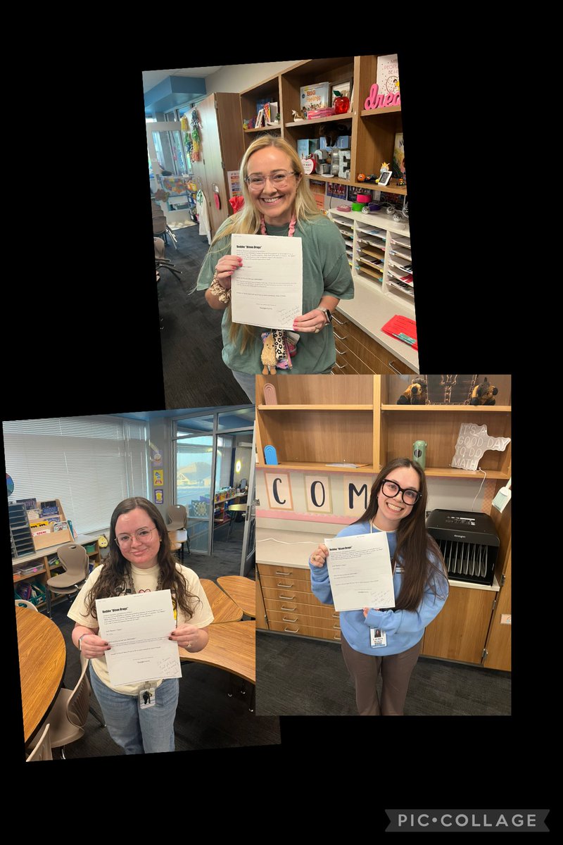 BethkeElem's tweet photo. Bison Brags 35,36, and 37 delivered to these phenomenal teachers!! https://t.co/pxbD7tXtcH