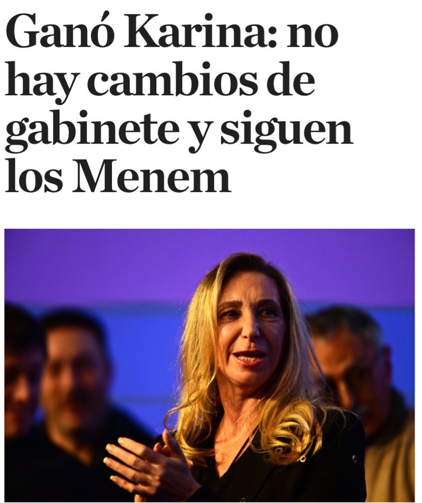 Banco! Eso sí que es escuchar el mensaje de las urnas