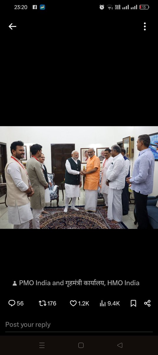 #पूरा देश आपका हार्दिक स्वागत करता है उपराष्ट्रपति जी 🎉