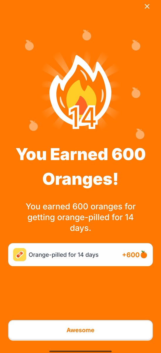 nolla_writes's tweet photo. Success is never about one big step, but about small consistent actions.

For 14 days straight, I’ve stayed orange-pilled 🍊 without vast knowledge about sign App.

Consistency compounds. 
Rewards follow. 

The key is to just keep showing up.

This is not just about $Sign 🙂😌 https://t.co/LrLu2yj5Z7