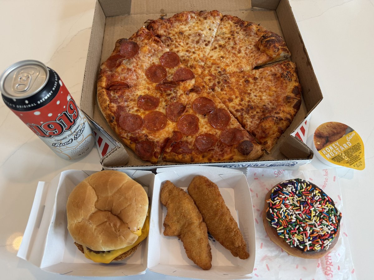 Been eating only 800 calories a day for a month now for prep, but taking a 1 day break for my birthday.