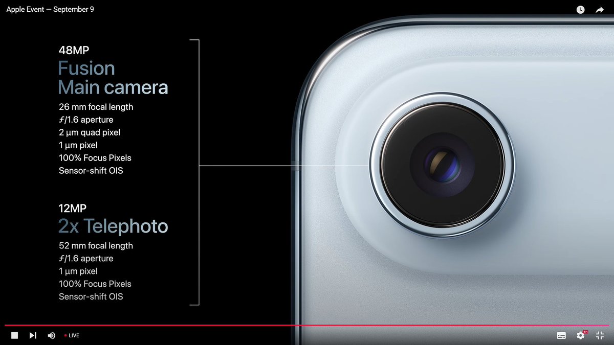ankushtechy's tweet photo. iPhone Air camera
#AppleEvent #iPhoneAir https://t.co/wmL5VEg2rU
