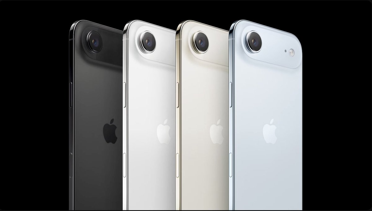 techsoooo's tweet photo. The rumors is true. iPhone Air is a reality. 
#AppleEvent https://t.co/uG2nrf2QBB