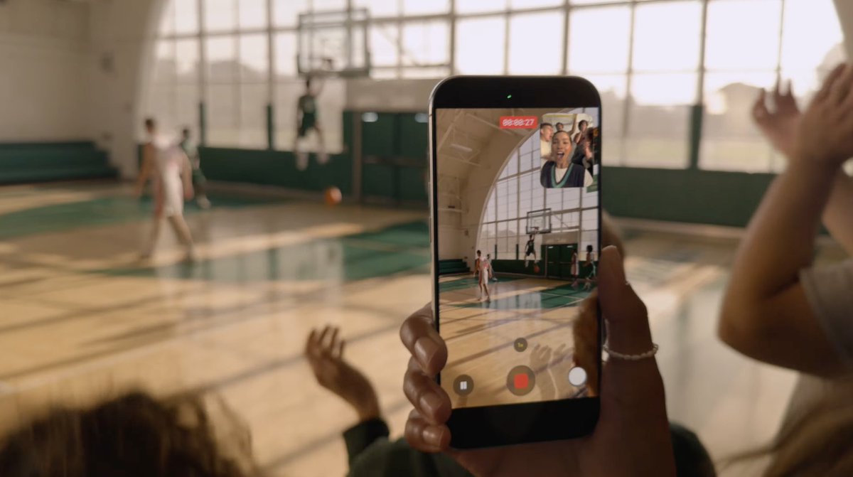 iPhone Air สามารถถ่ายกล้องหน้า หลังพร้อมกัน
#AppleEvent #AweDropping