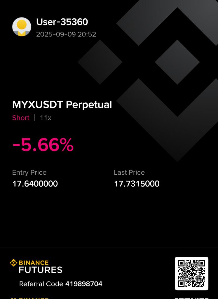 Yıkılacak ama nerden Nasip binance.info/en/futures/ref…