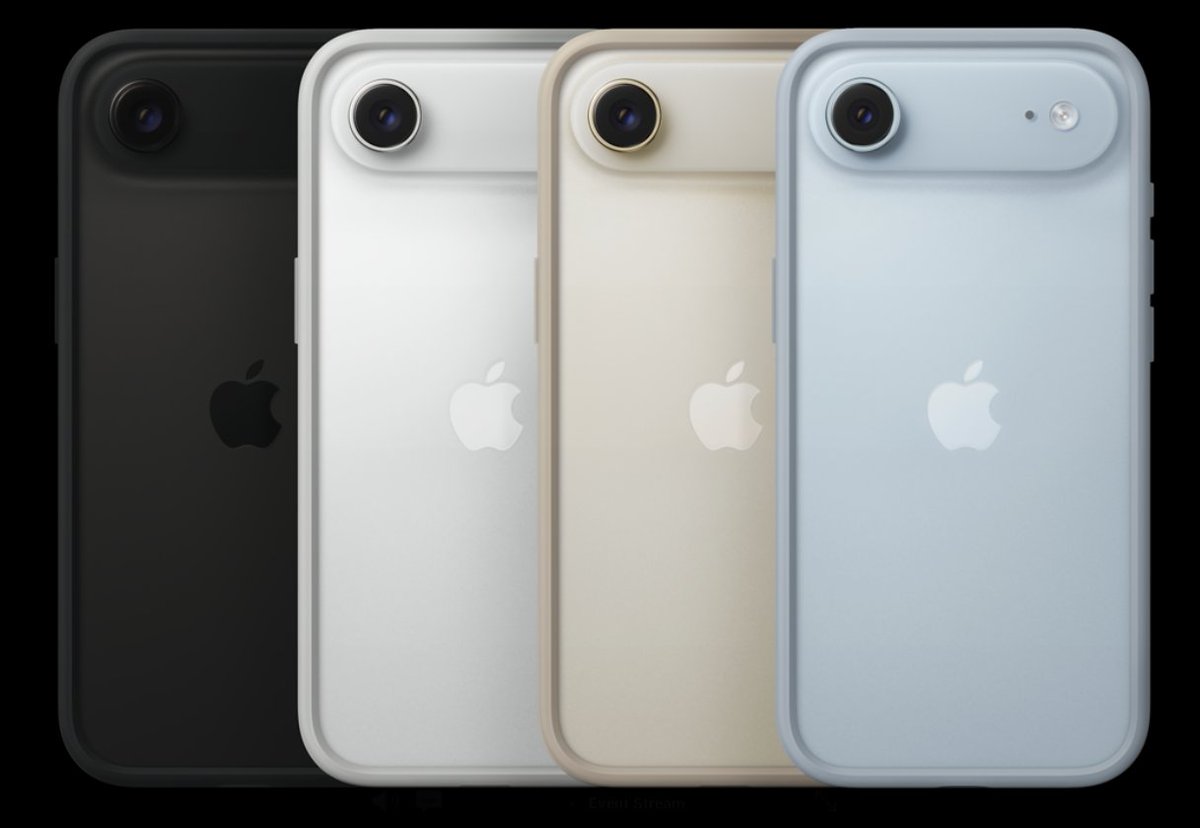 TechBasics24's tweet image. The new iPhone 17 Air will be available in only four colors.

#AppleEvent