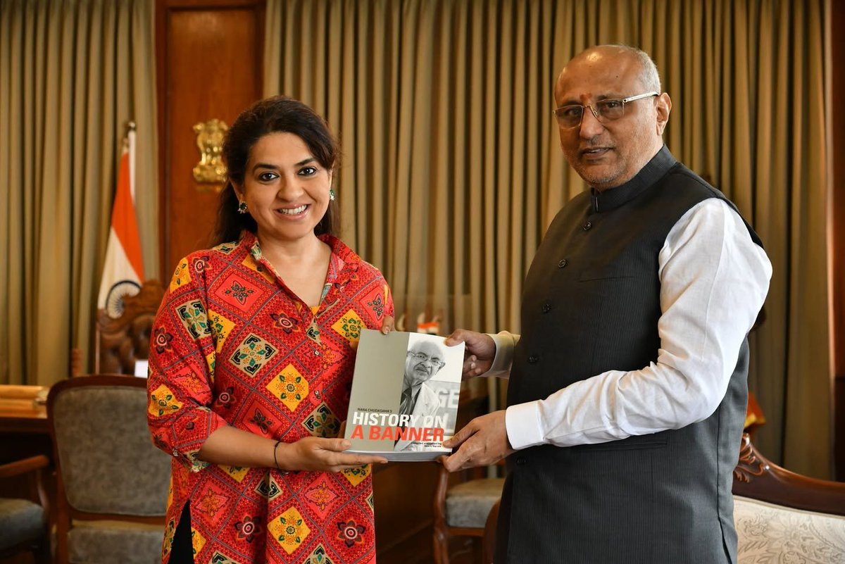 ShainaNC's tweet image. भारताचे उपराष्ट्रपती म्हणून @CPRGuv यांची निवड झाल्याबद्दल हार्दिक अभिनंदन.

#VicePresidentElection #CPRadhakrishnan