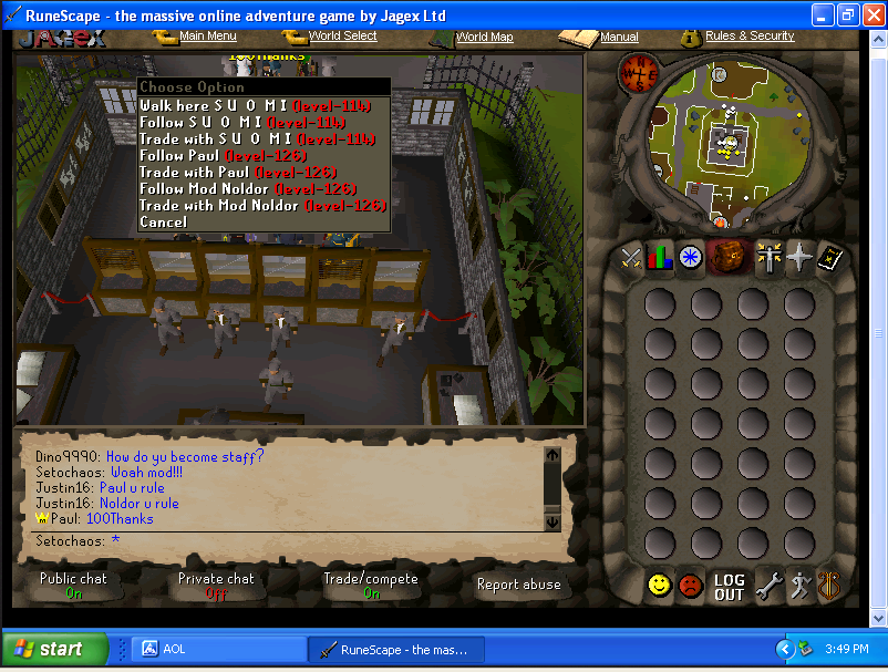 Throwback to spotting <a href="/PaulJGower/">Paul Gower</a> and <a href="/JagexNoldor/">Mod Noldor ⛏</a> back in 2004! 

So nice that RuneScape is still doing so great after all these years!