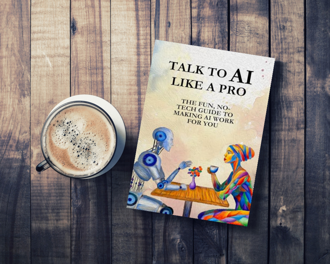 quotesrainsite's tweet image. Curious about AI but feel overwhelmed? “Talk To AI Like A Pro” is your no-jargon guide to making AI tools work for YOU. Start simple, get results. #AIForEveryone #ChatGPT #AIHelp Buy Now --> allauthor.com/amazon/97341/