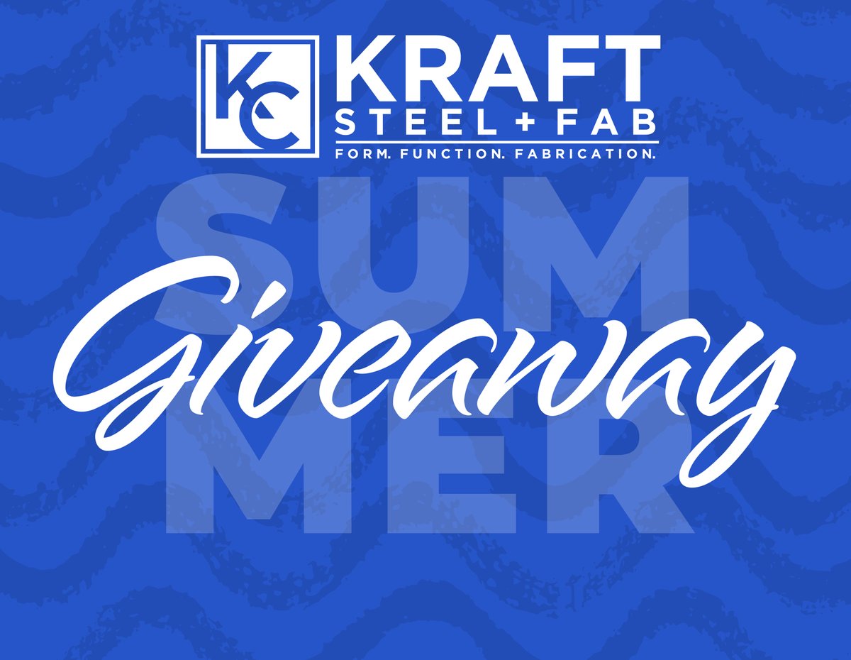 KraftSteelFab's tweet photo. Don't forget to participate for your chance to win a $200 Amazon gift card. To enter:
Follow all Kraft brands: @kraftsteelandfab, @kraftresidential, @kraftmasonry, and @commercialroofing.
Like this post.
Tag a friend who'd love to win!
Giveaway ends Sept. 19. Good luck! https://t.co/EX2mVcO3xt