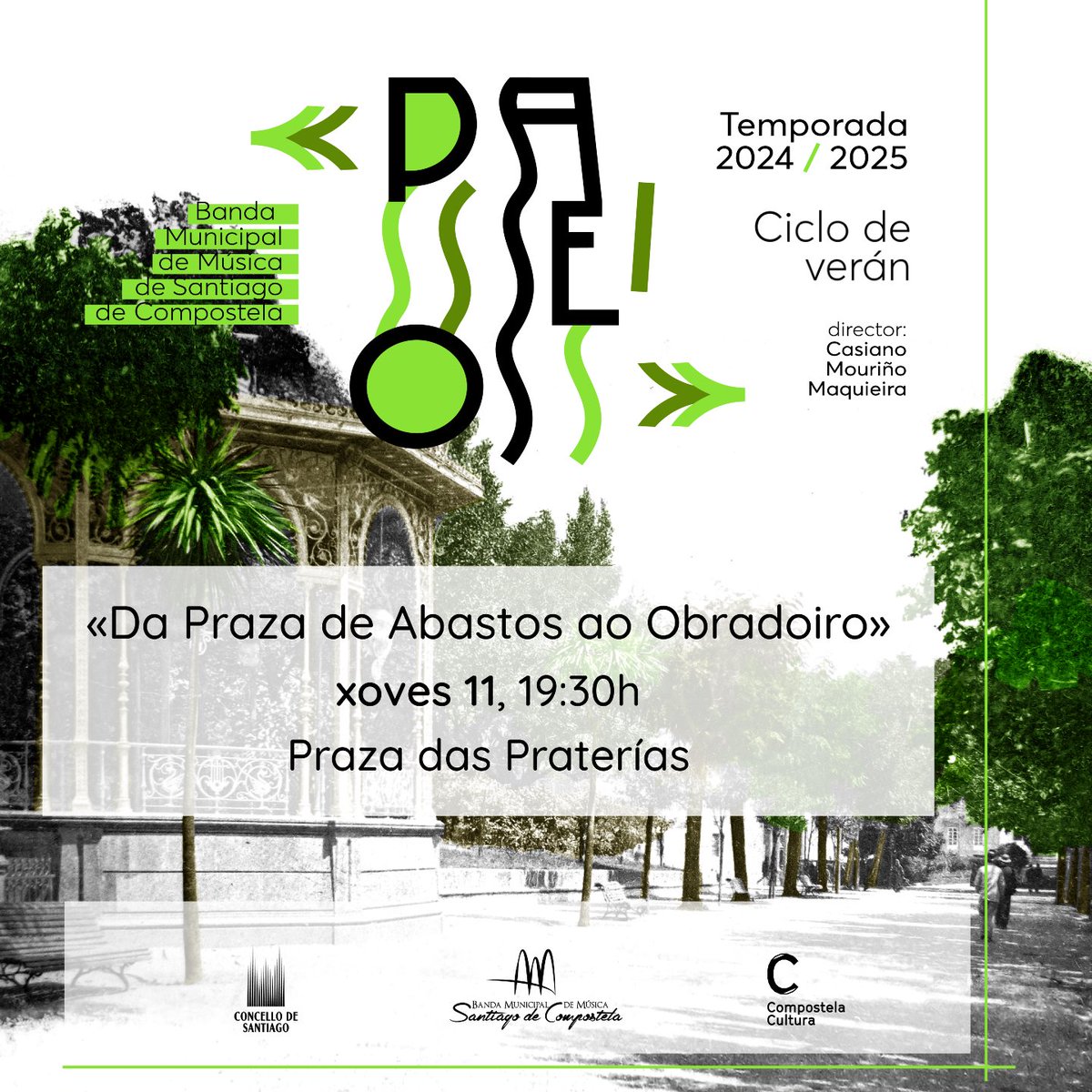 Este xoves retomamos o Ciclo de Verán!

Lembrade que a entrada é libre ata completar cabida. Agardámosvos!